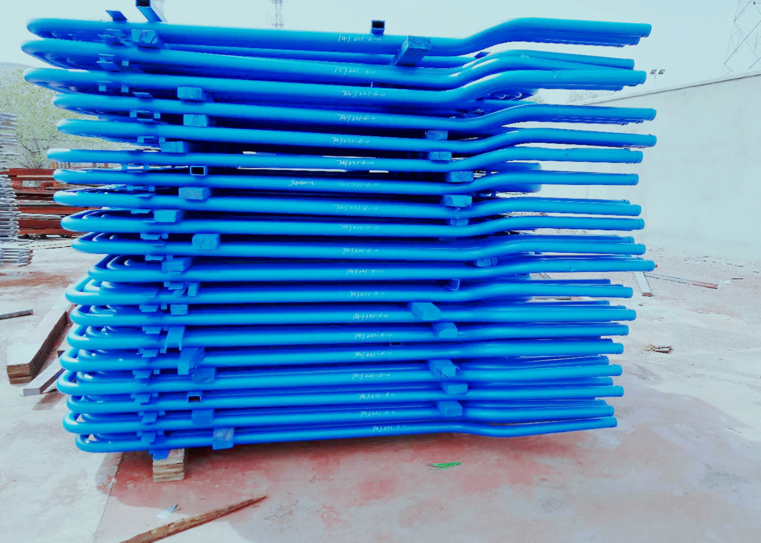 16.7MPa Reduction Steam Superheater Coil Heat Resistant Steel