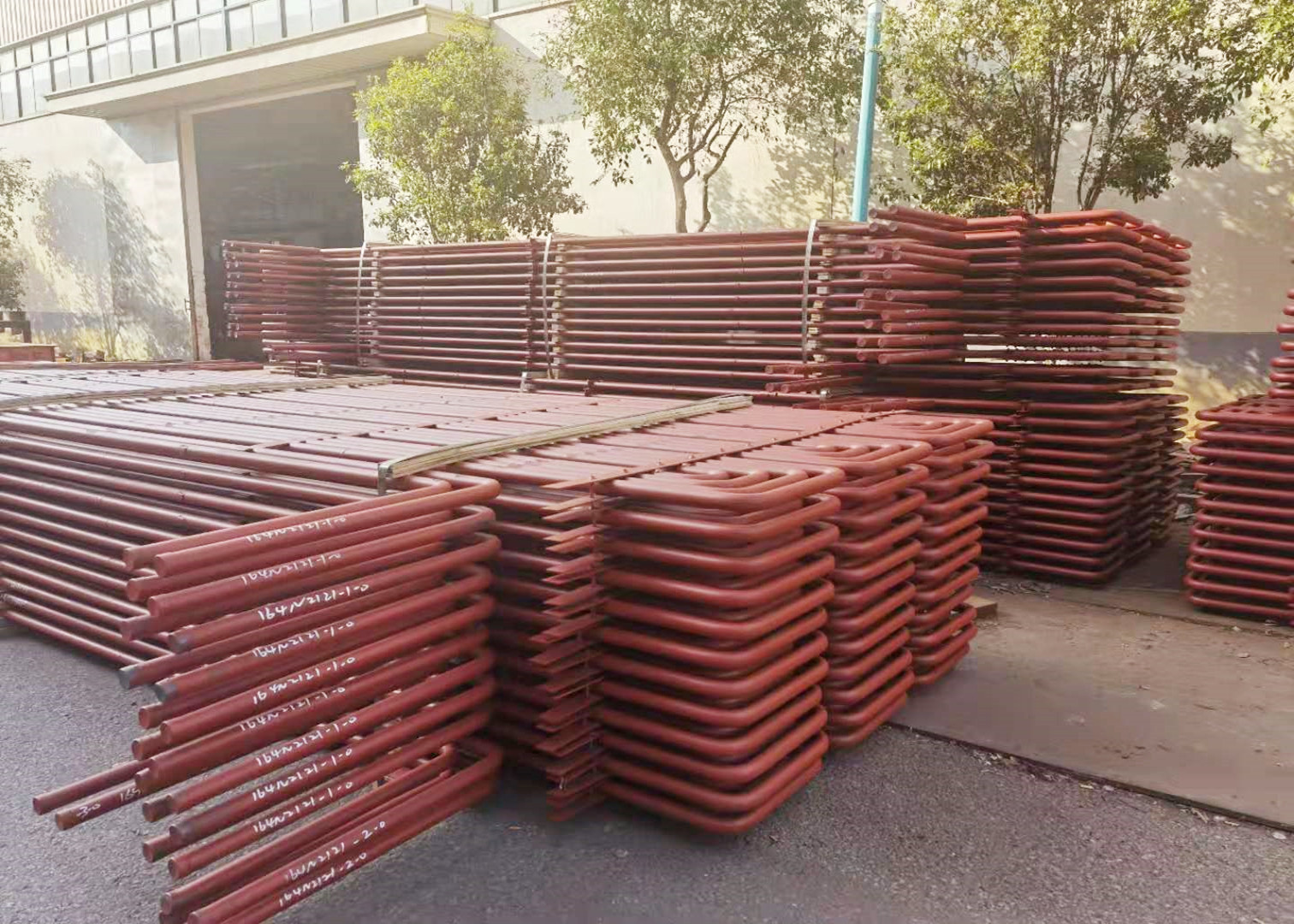 Carbon Steel Superheater For Coal Fired CFB Boiler High  Structural Rigidity